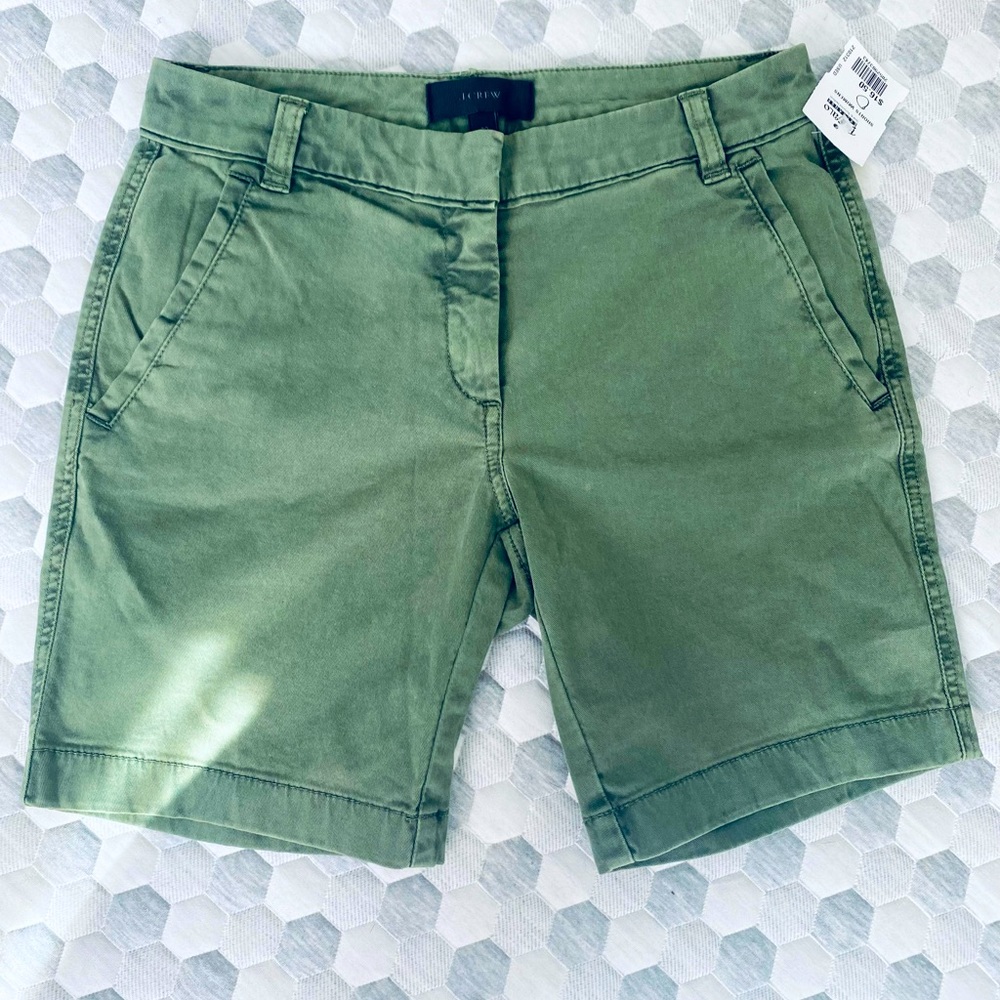 J. Crew Olive Shorts